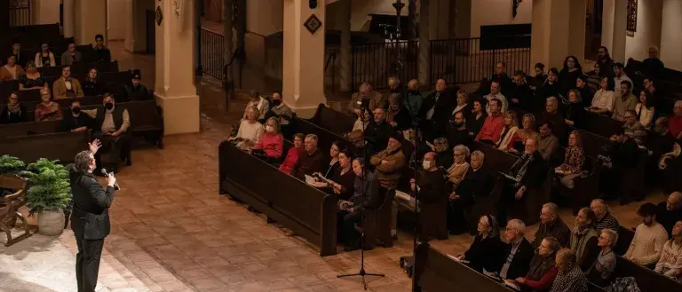 Te Deum audience