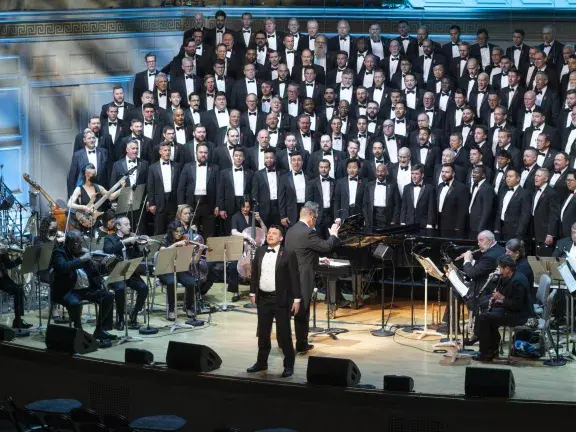 boston gay mens chorus on stage
