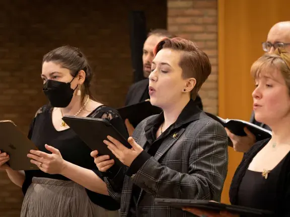 cleveland chamber choir singing